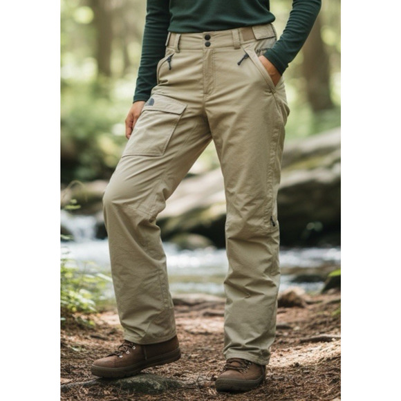 The North Face Pants - The North Face HyVent Insulated Snow Pants Women's Medium Ski Cargo Vtg Y2k 2005